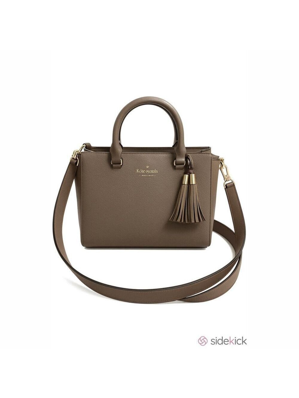 Kate Spade Grey Atwood Place Larson Crossbody Bag